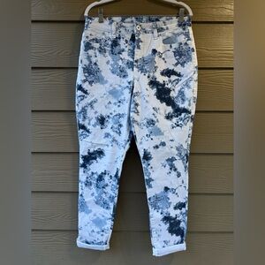 Style & Co. Blue and White Skinny Jeans